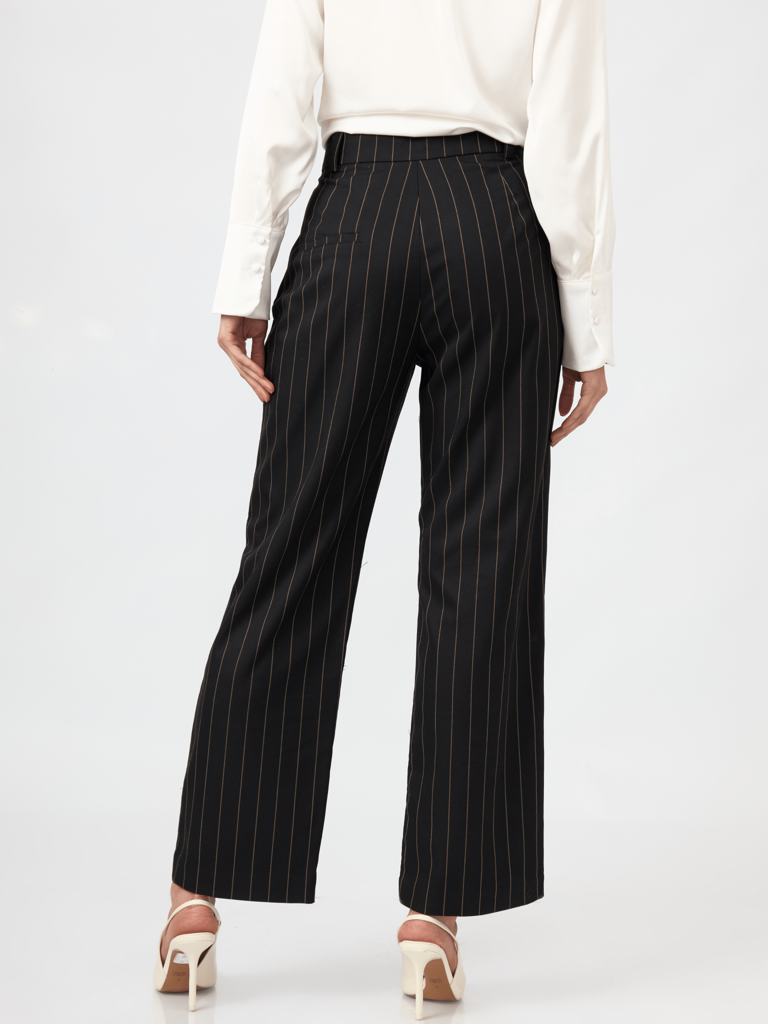 PANTALÓN RECTO ELLE DE RAYAS