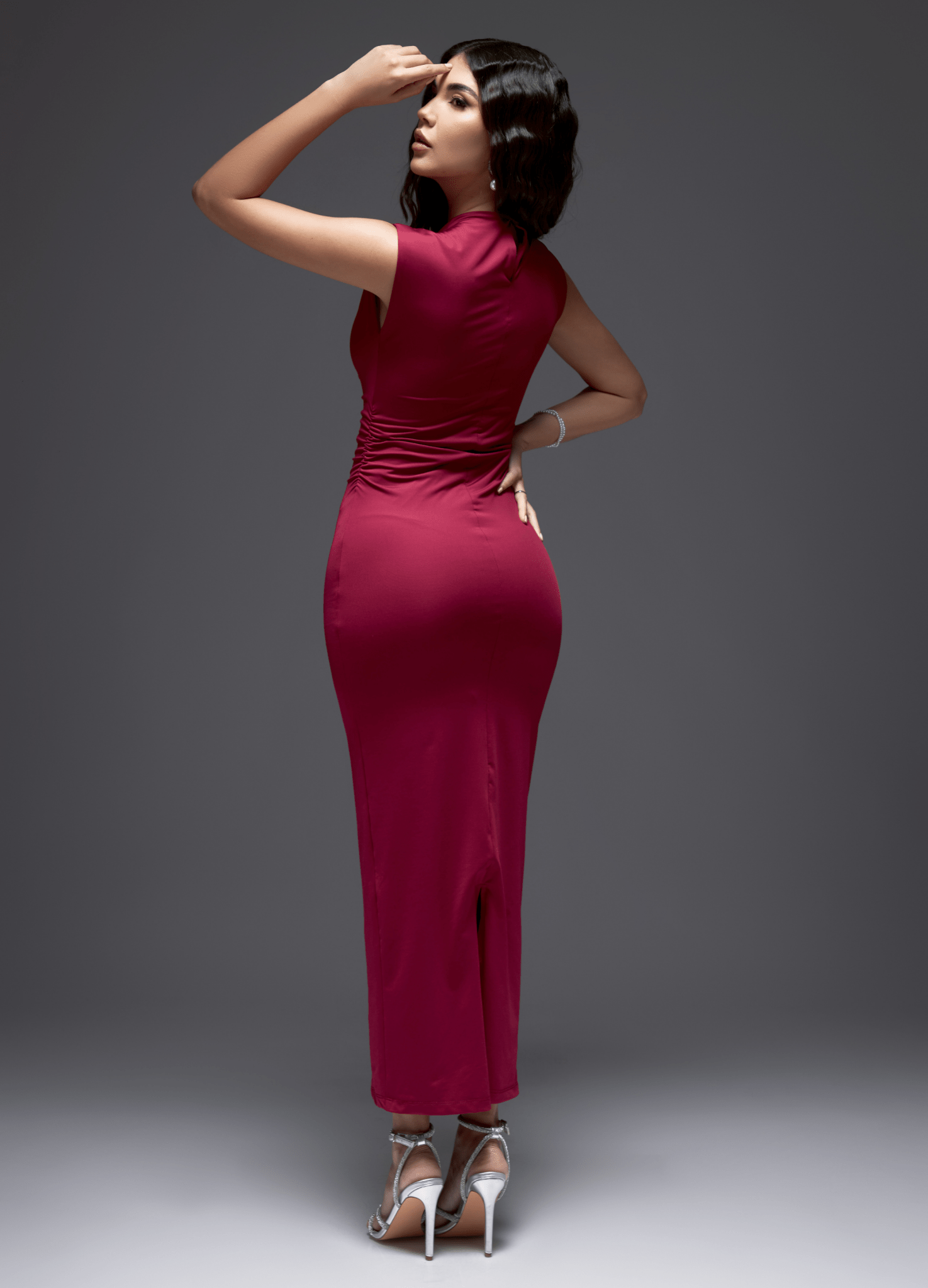 VESTIDO CUELLO CERRADO VITTORIA