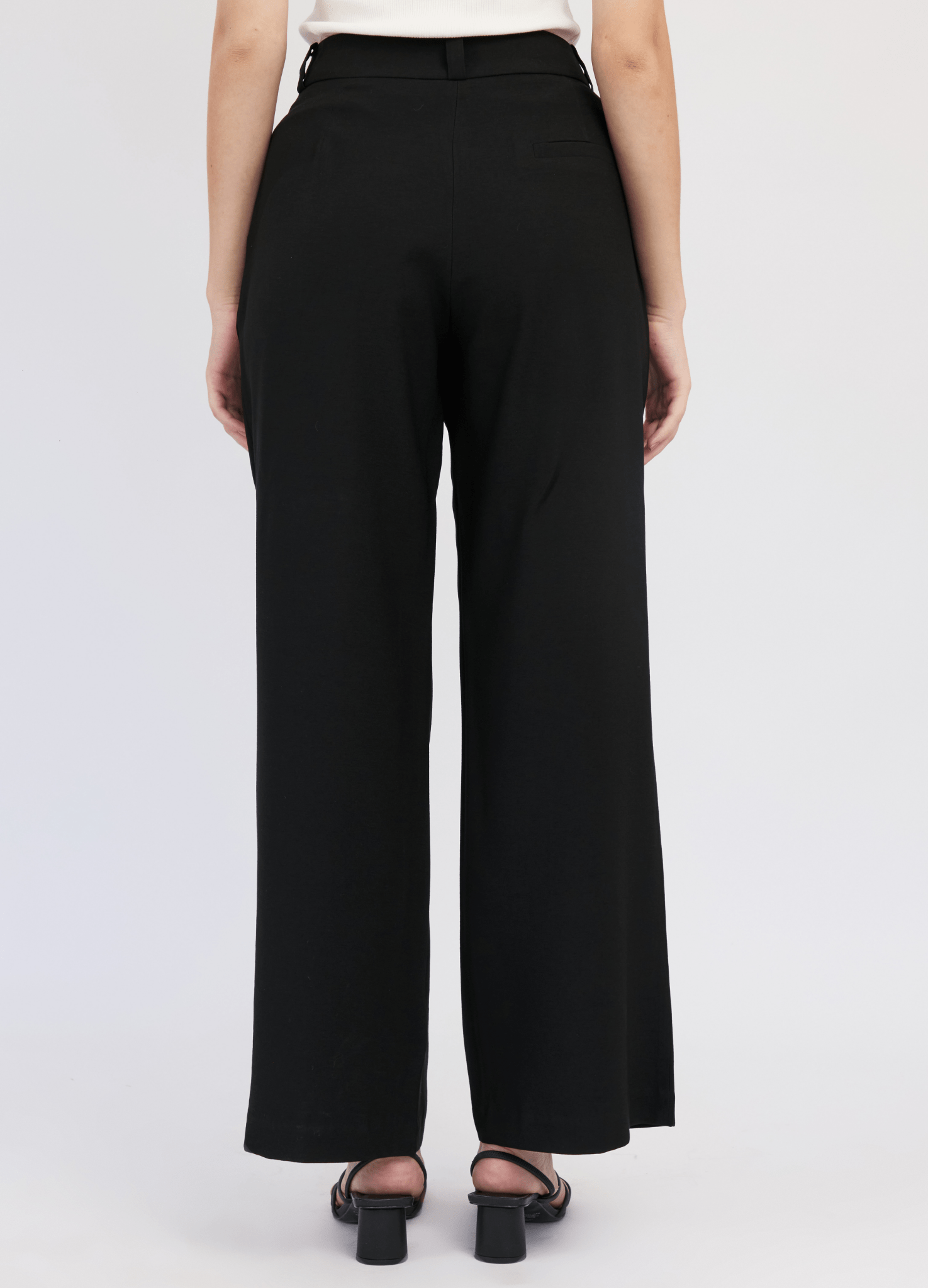 Pantalón recto de lino Malia para mujer