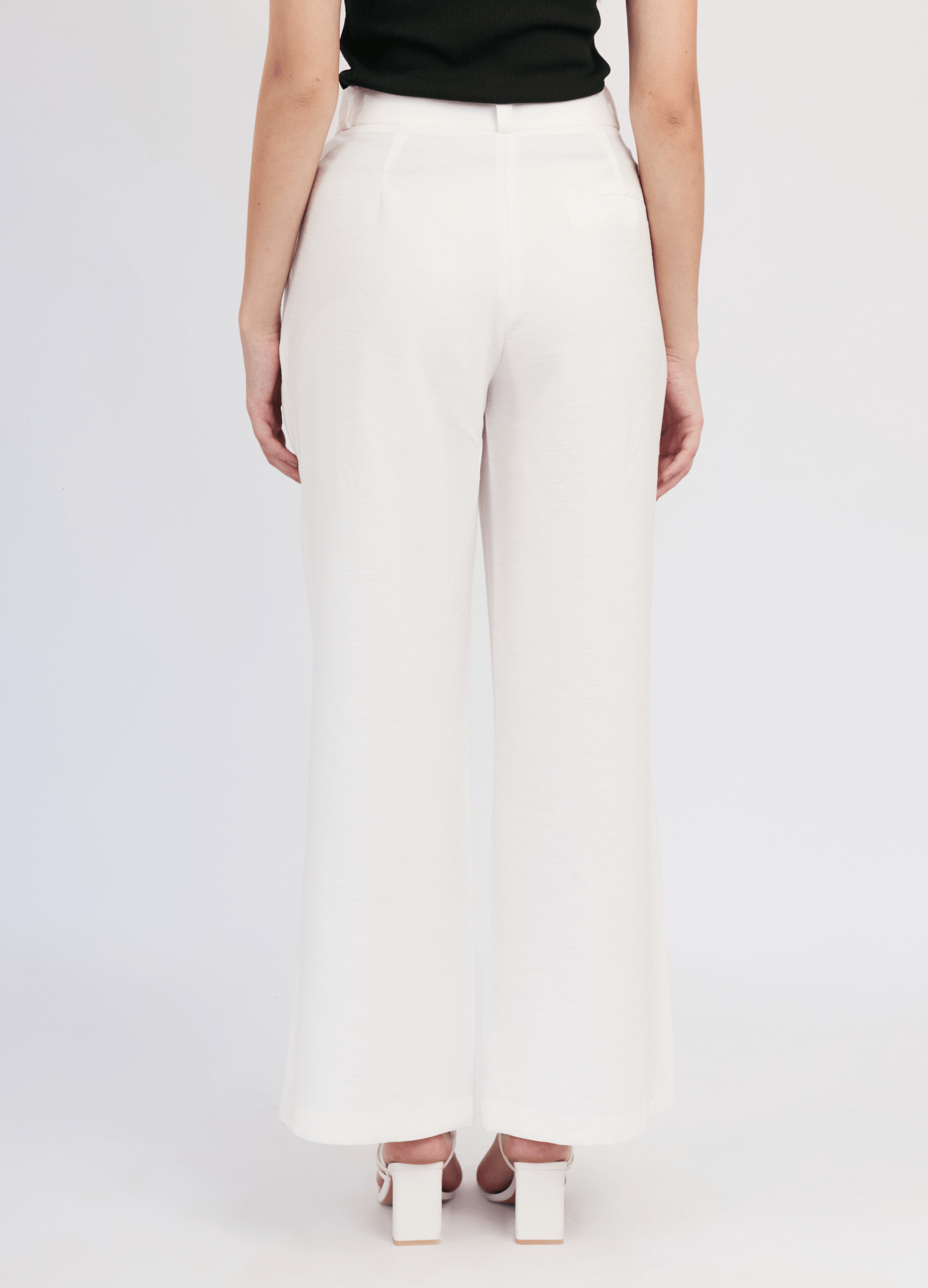 Pantalón recto de lino Malia para mujer