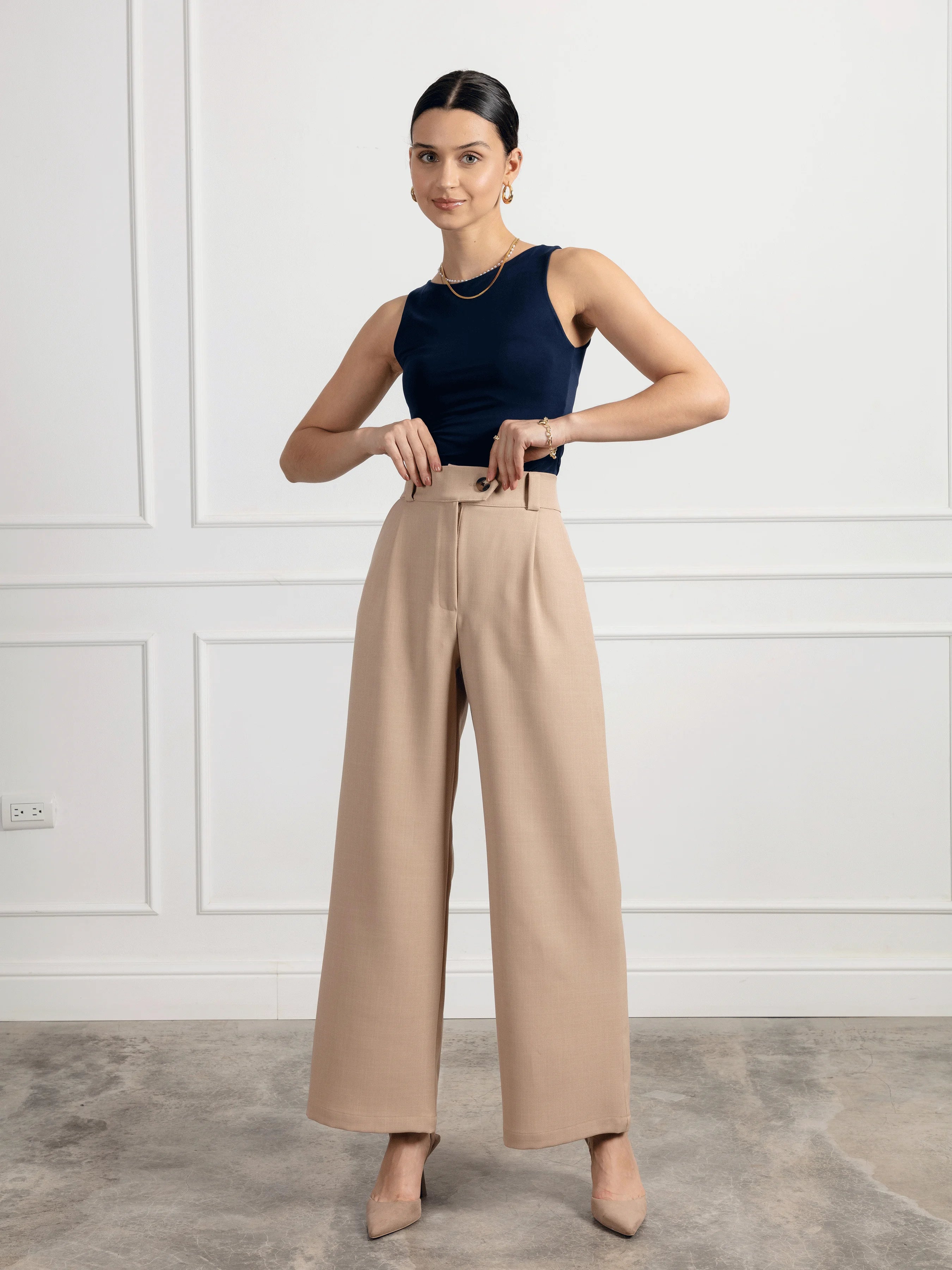 PANTALÓN SASTRE RECTO FLORENCIA PARA MUJER