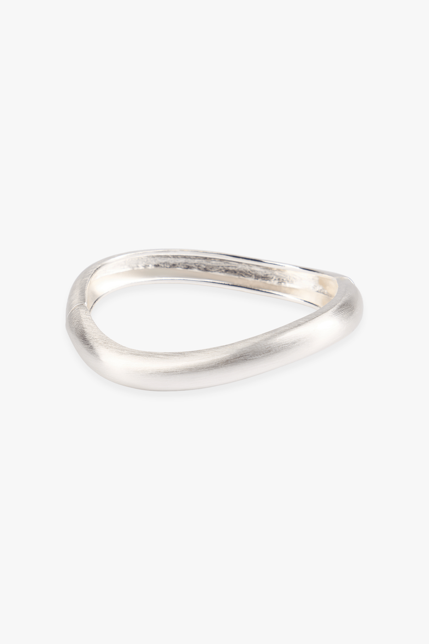 PULSERA LUNA SILVER MATTE