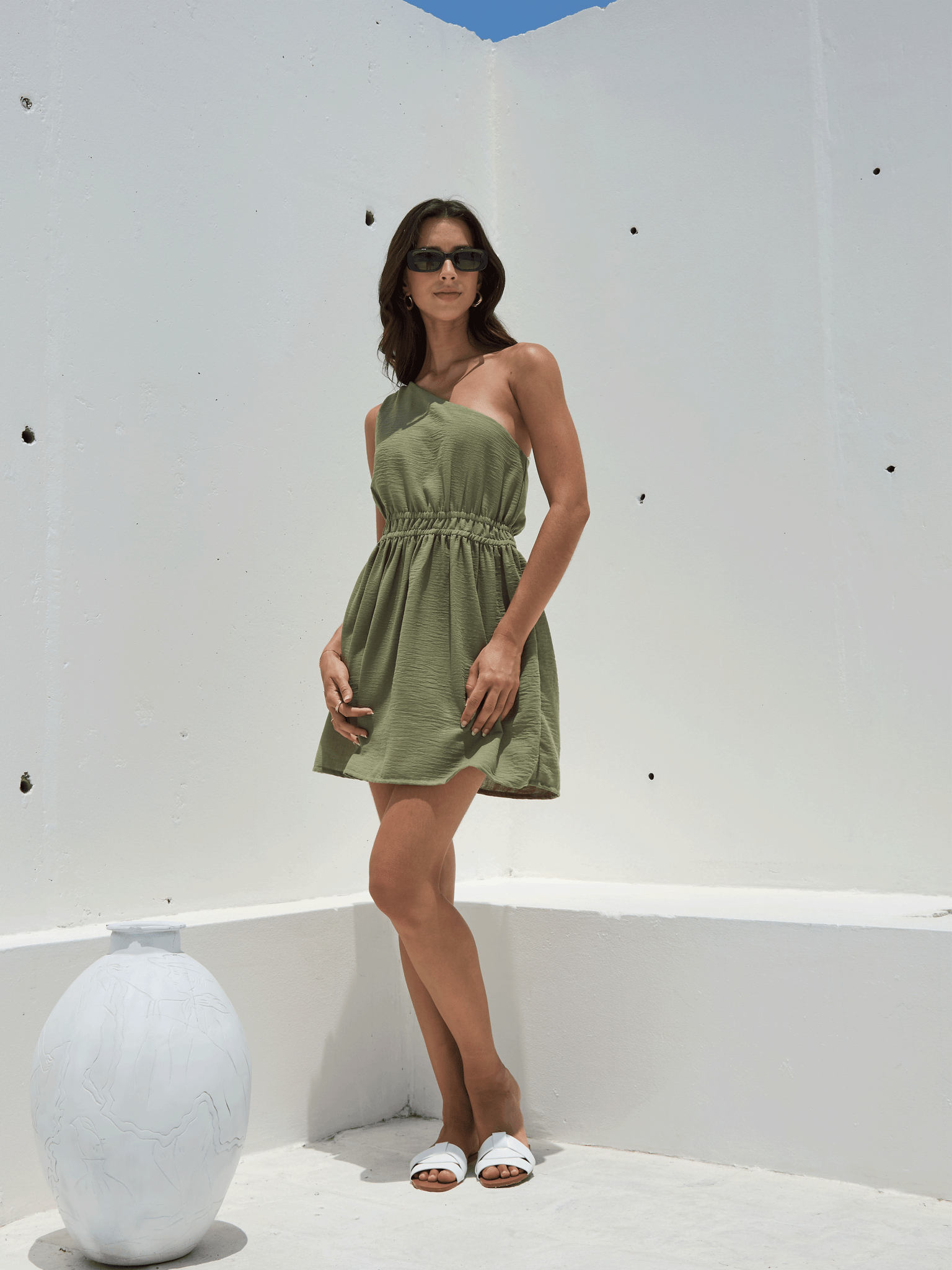 VESTIDO DONNA ASIMÉTRICO