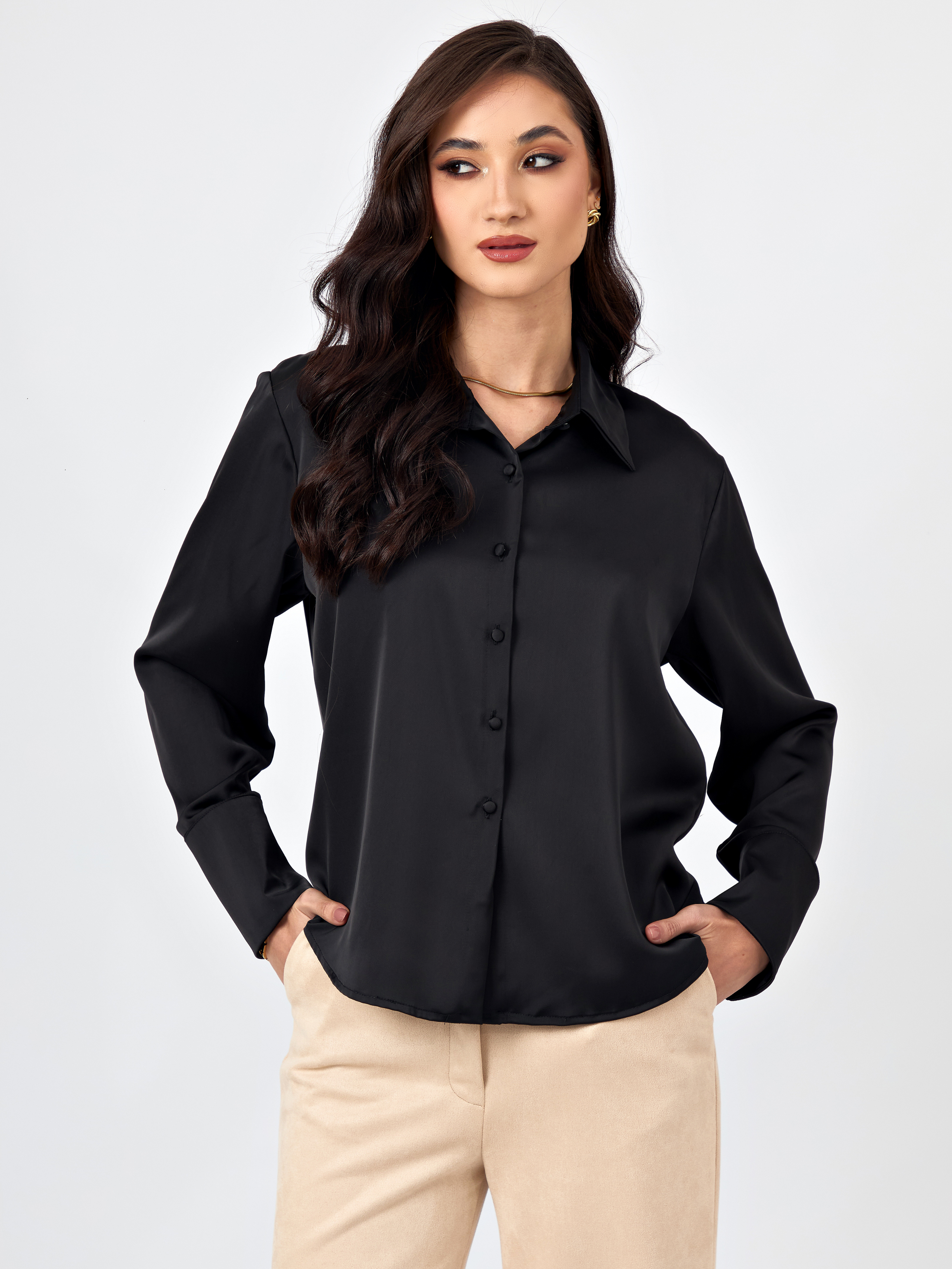 CAMISA SATINADA CLOÉ