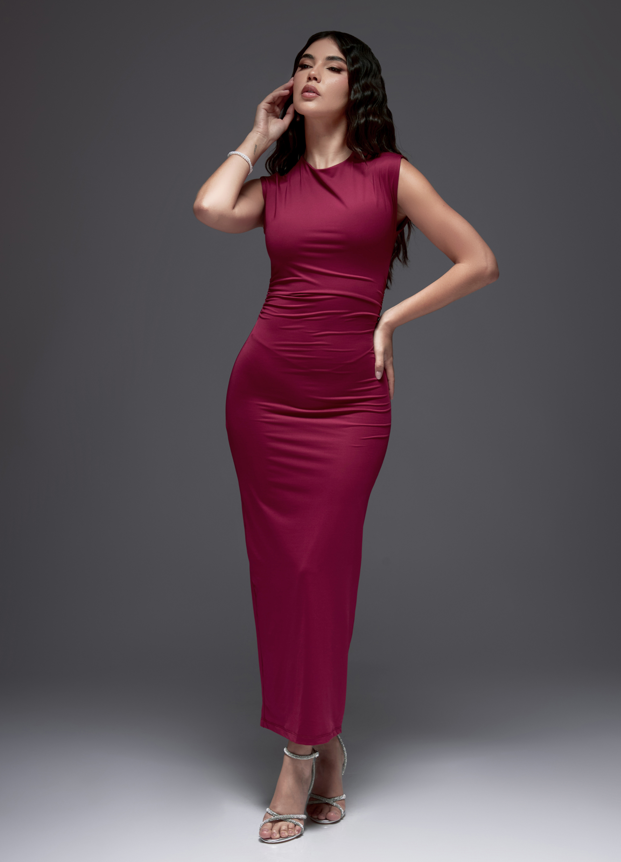 VESTIDO CUELLO CERRADO VITTORIA