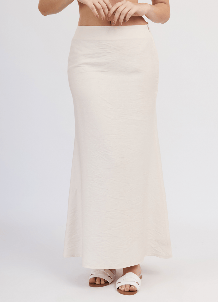 FALDA MARA LINO CORTE SIRENA ELEGANTE - Bembella Perú