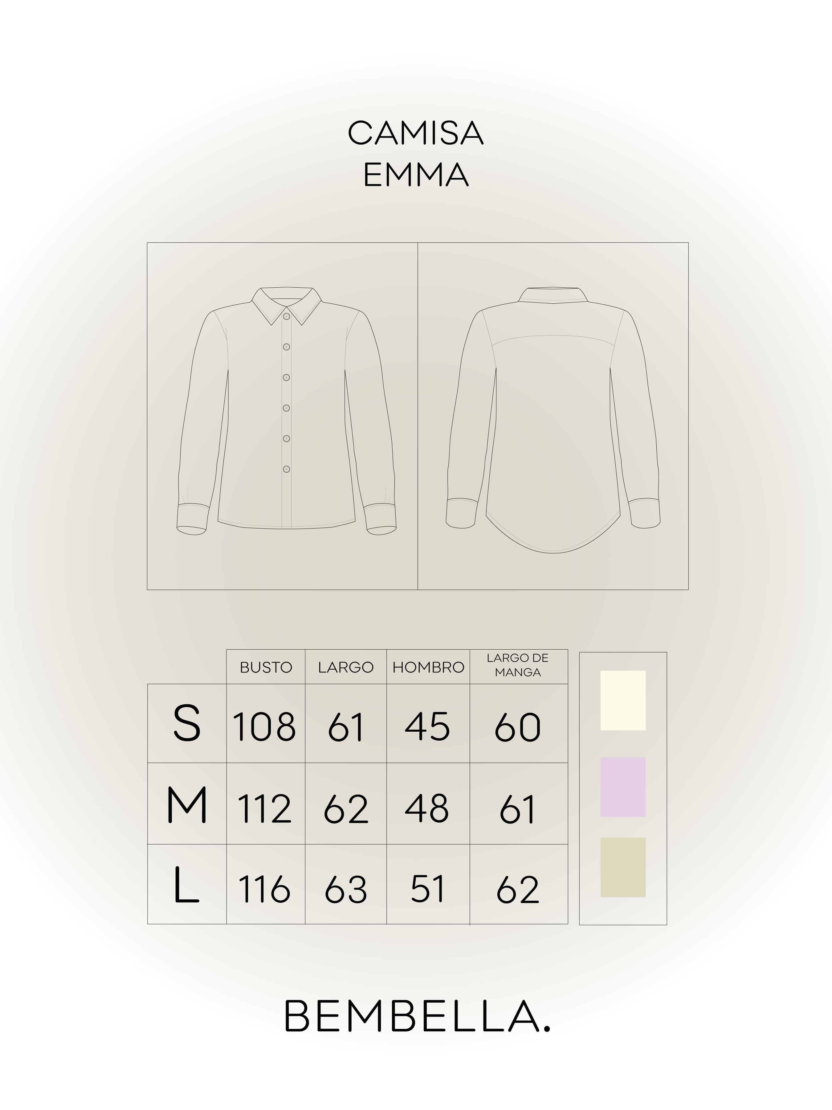 CAMISA EMMA PARA MUJER