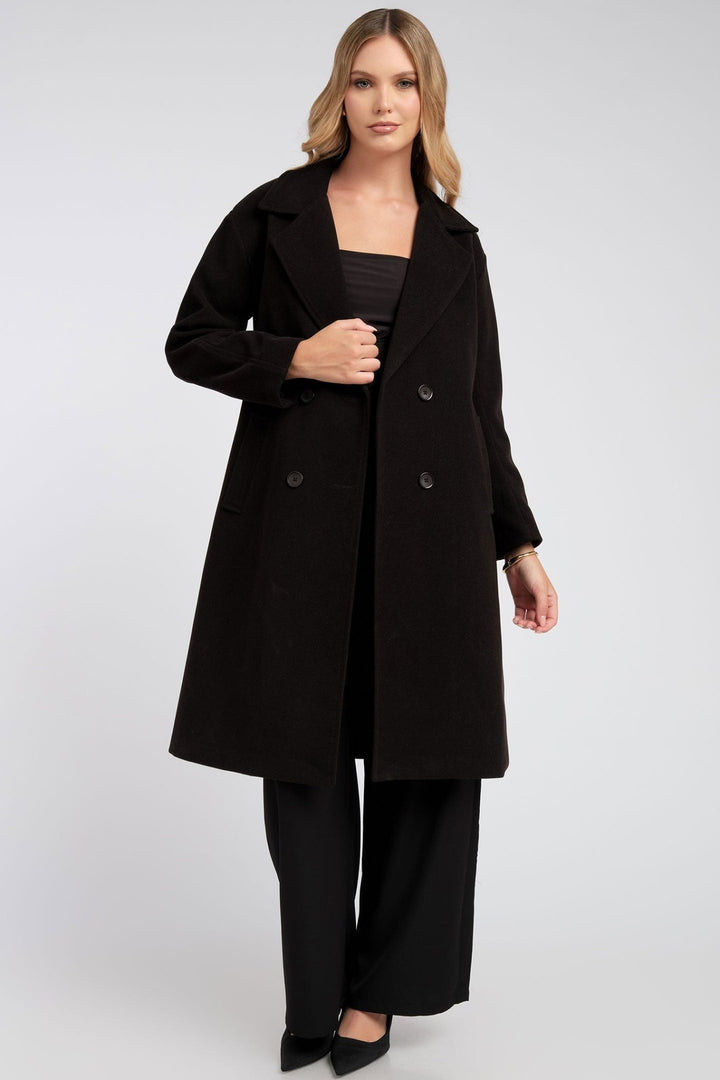 ABRIGO CATERINNE FIT OVERSIZED MAXI SOLAPA