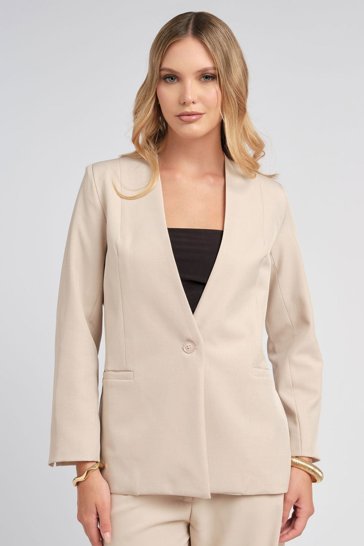 BLAZER JULIETTE ESTRUCTURADO SIN SOLAPA