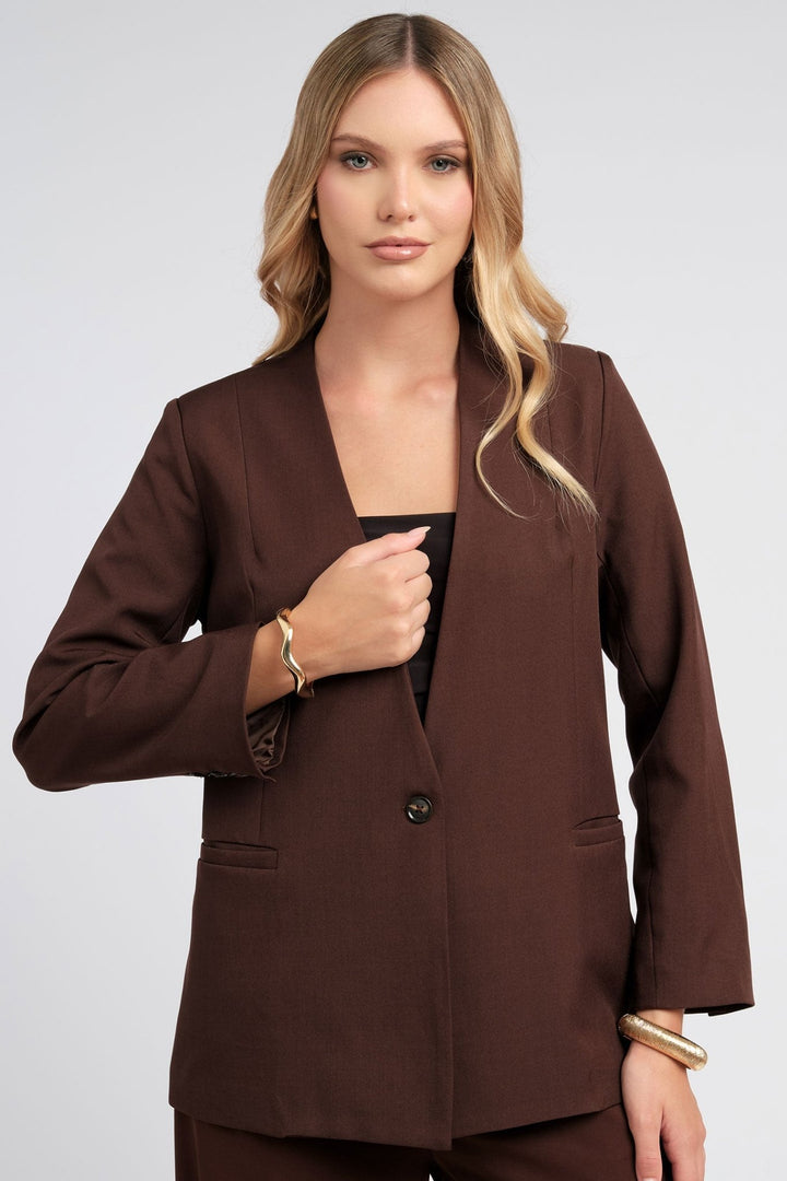 BLAZER JULIETTE ESTRUCTURADO SIN SOLAPA