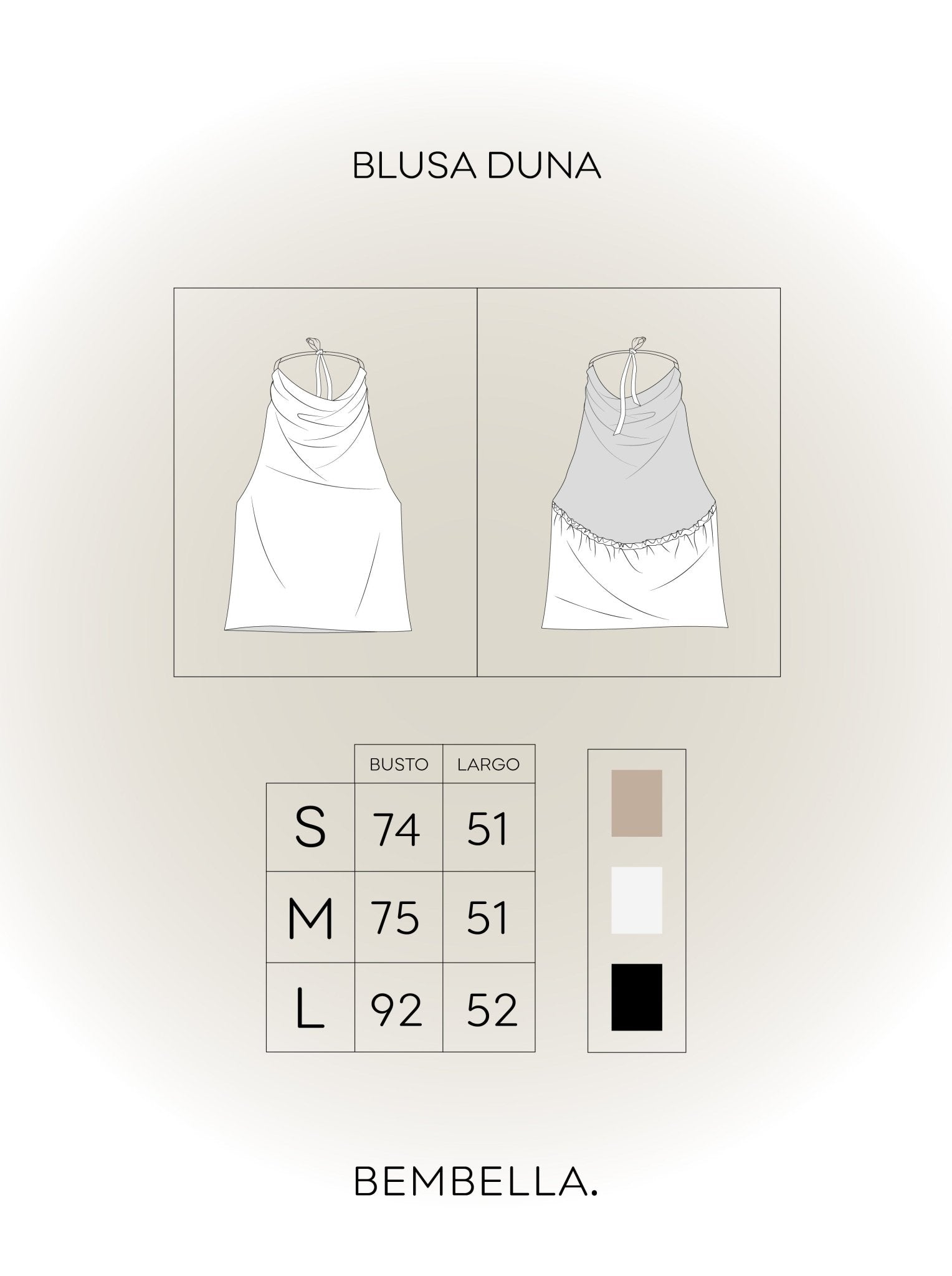 BLUSA DUNA