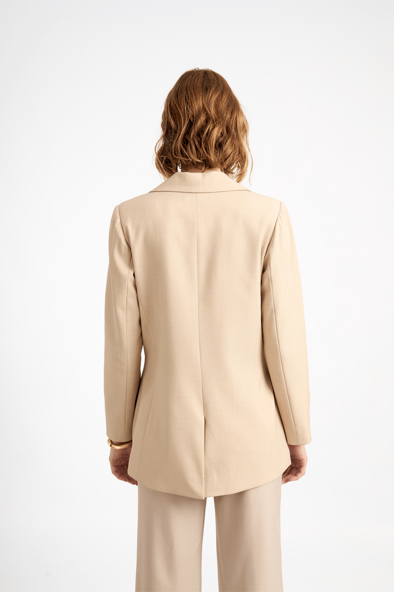 BLAZER BETANIA LARGO LINO CORTE PRINCESA