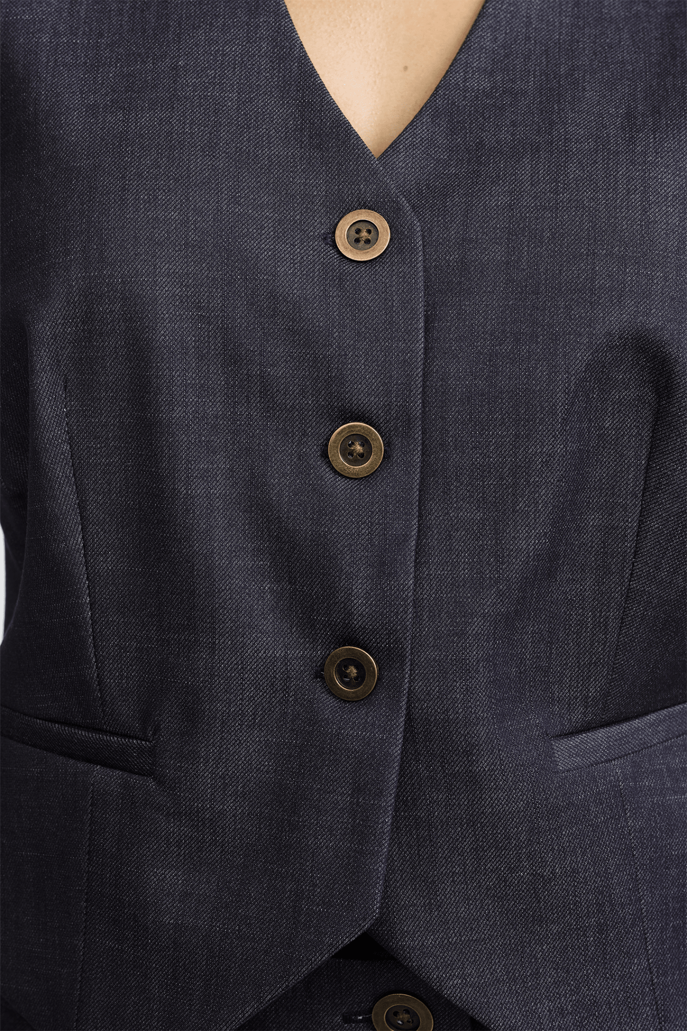 CHALECO MÉRIDA ENTALLADO CORTE ESTRUCTURADO