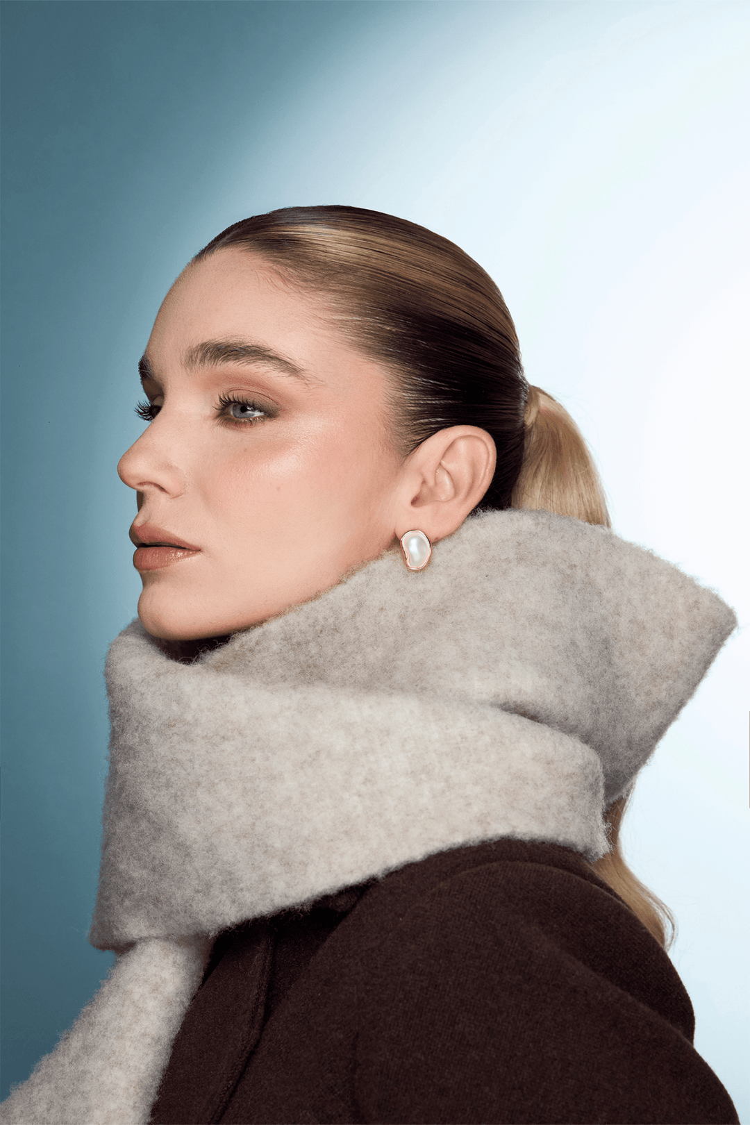 ARETES GIGI GOLD