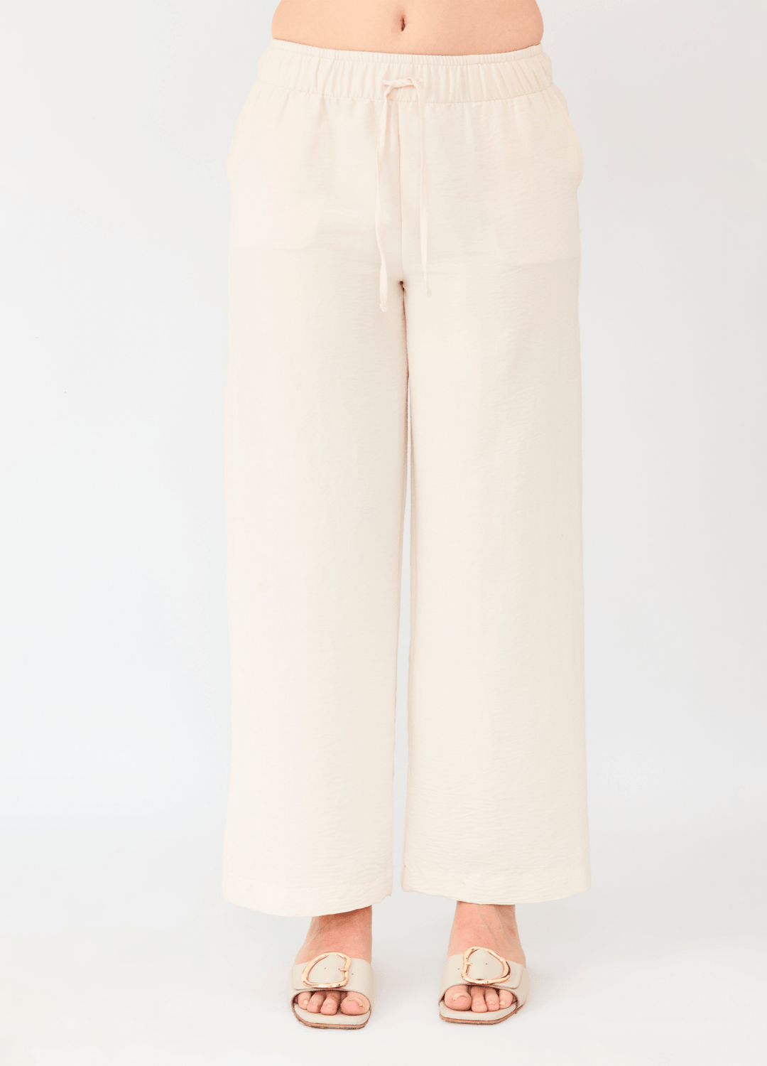 PANTALÓN GIULIA FRESCO RECTO PRETINA ELÁSTICA - Bembella Perú