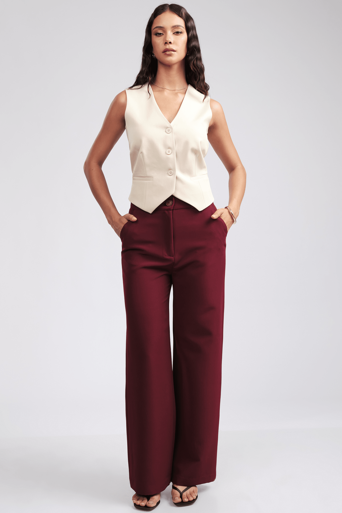 PANTALÓN CATALINA SASTRE RECTO CLÁSICO