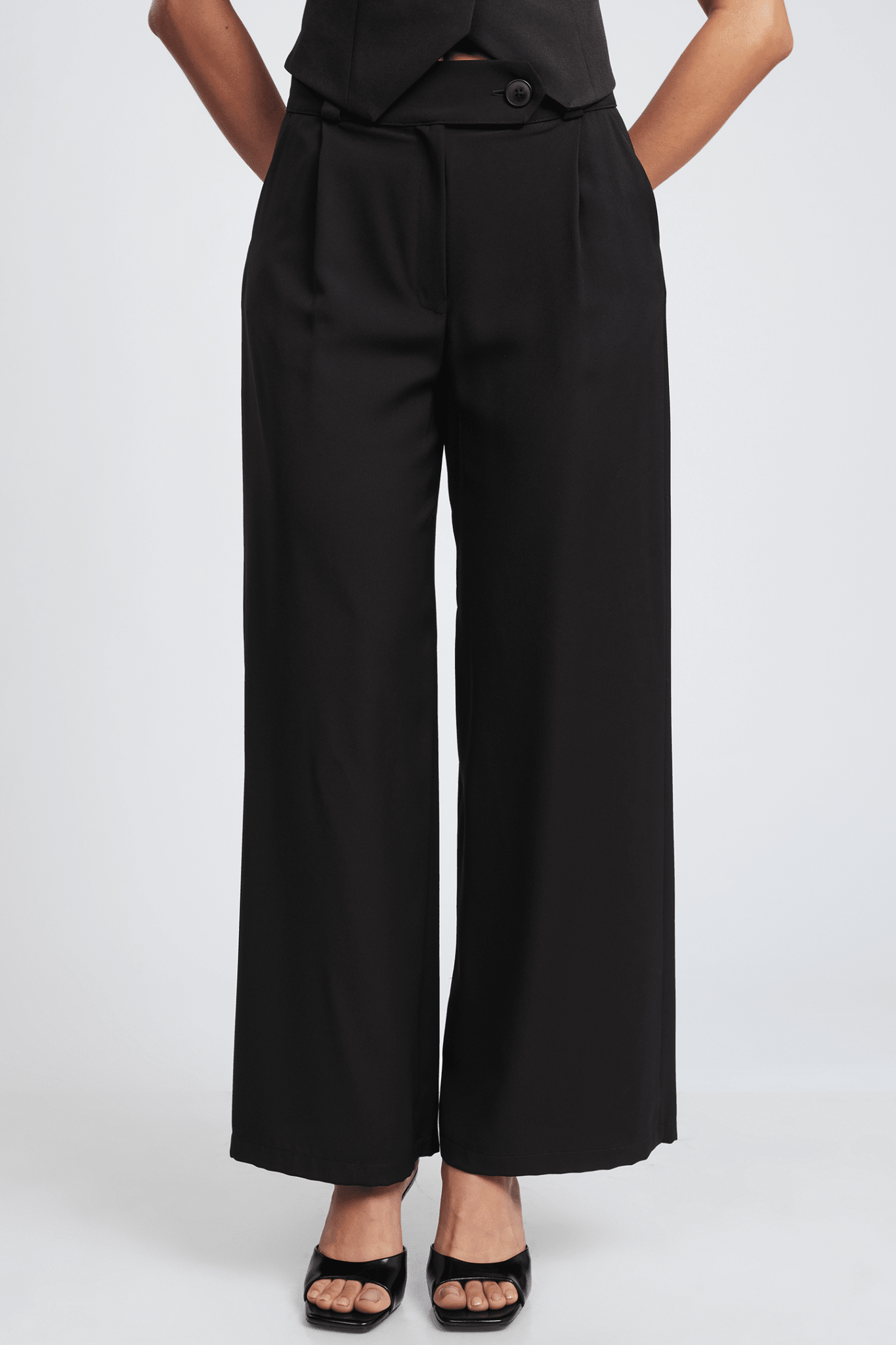 PRE VENTA - PANTALÓN FLORENCIA NEW SASTRE TIRO ALTO